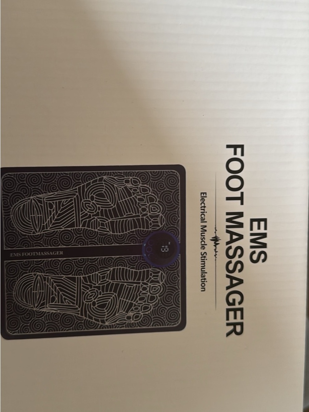 EMS Foot Massager - Black